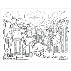 Be Of Good Cheer Coloring Page Printable