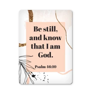 Be Still And Know That I Am God Psalm 46 10 Scripture Magnet Logos Trading Post