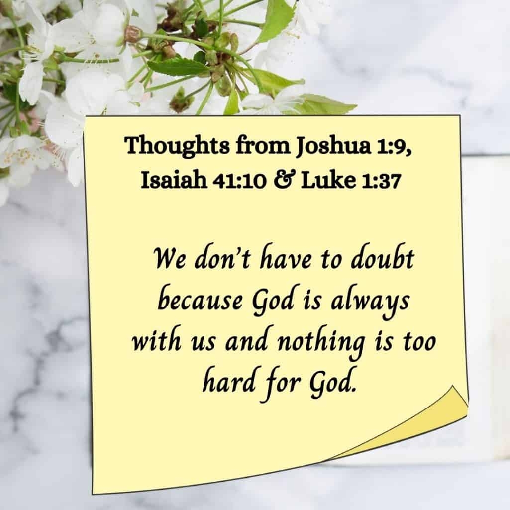 Best Bible Verses On Doubt When You Question God The Creator s Classroom