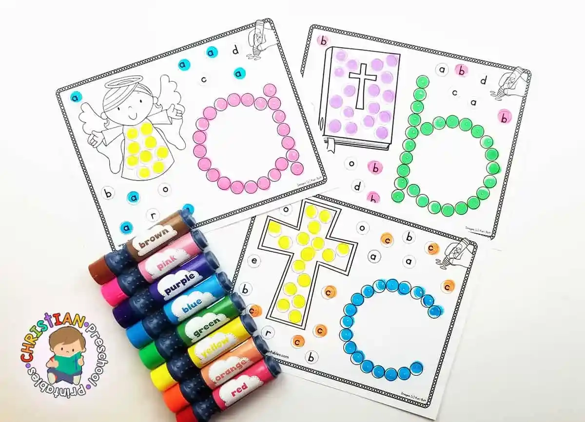 Bible Do A Dot Printables