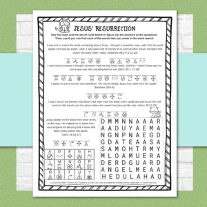 Bible Activity Pages For Kids Bible Worksheets Kids Bible Teacher