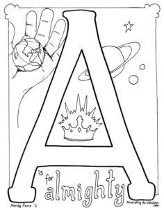 Bible Alphabet Coloring Pages 26 Pages Download Only Sunday School Store