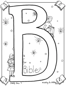 Bible Alphabet Coloring Pages 26 Pages Download Only Sunday School Store