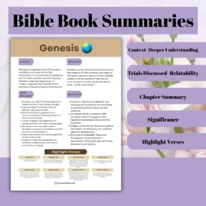 Bible Book Summaries Printable Save Time Study More With A Simple Ove Fountain Bible
