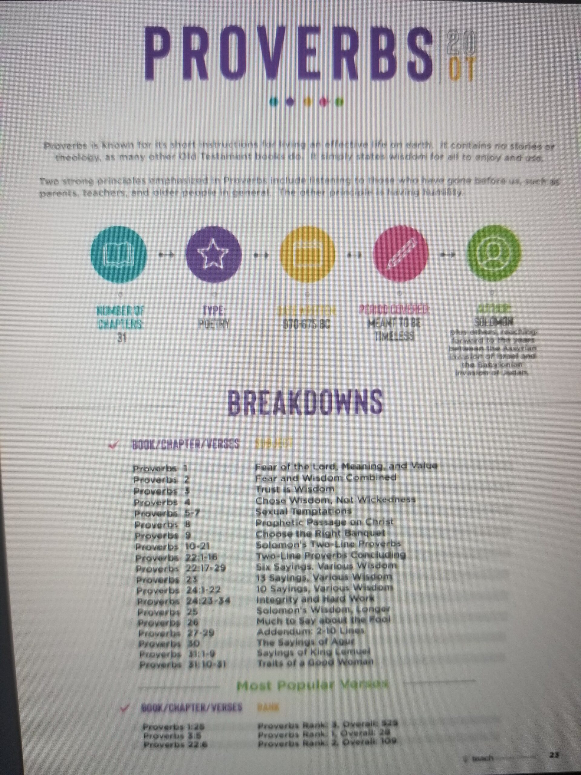 Bible Breakdowns Review A Peace Of Mind