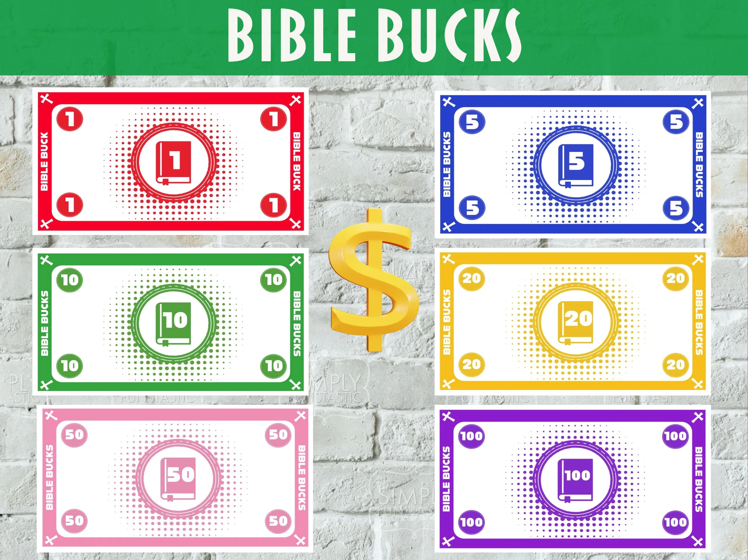 Bible Bucks Printable