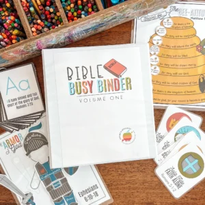 Bible Busy Binder Printable Starter Kit Vol 1 Arrows And Applesauce