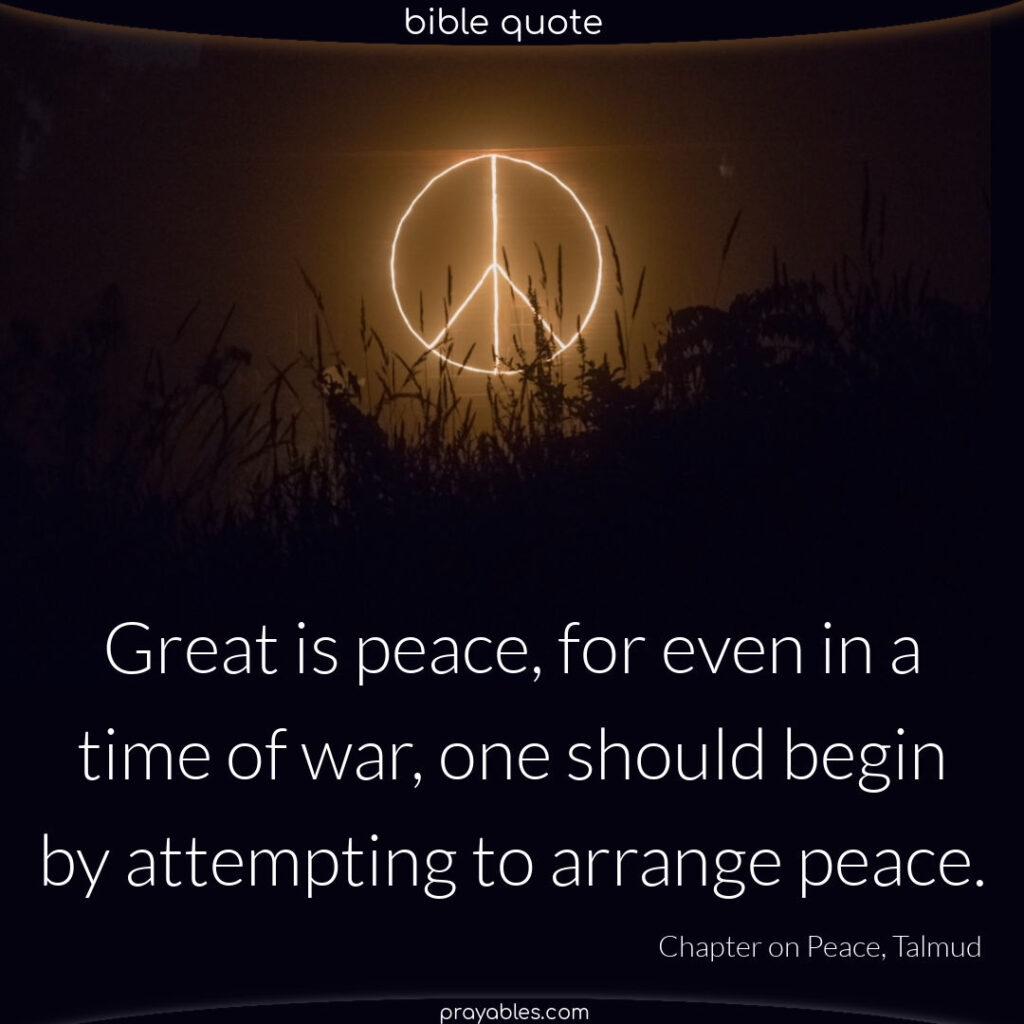 Quotes About War In The Bible