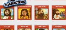 Bible Character Guess Who Game Printable Christian Game Inserts Etsy Israel