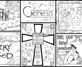 Bible Coloring Pages For Kids Download Now Free Christian PDF Printables