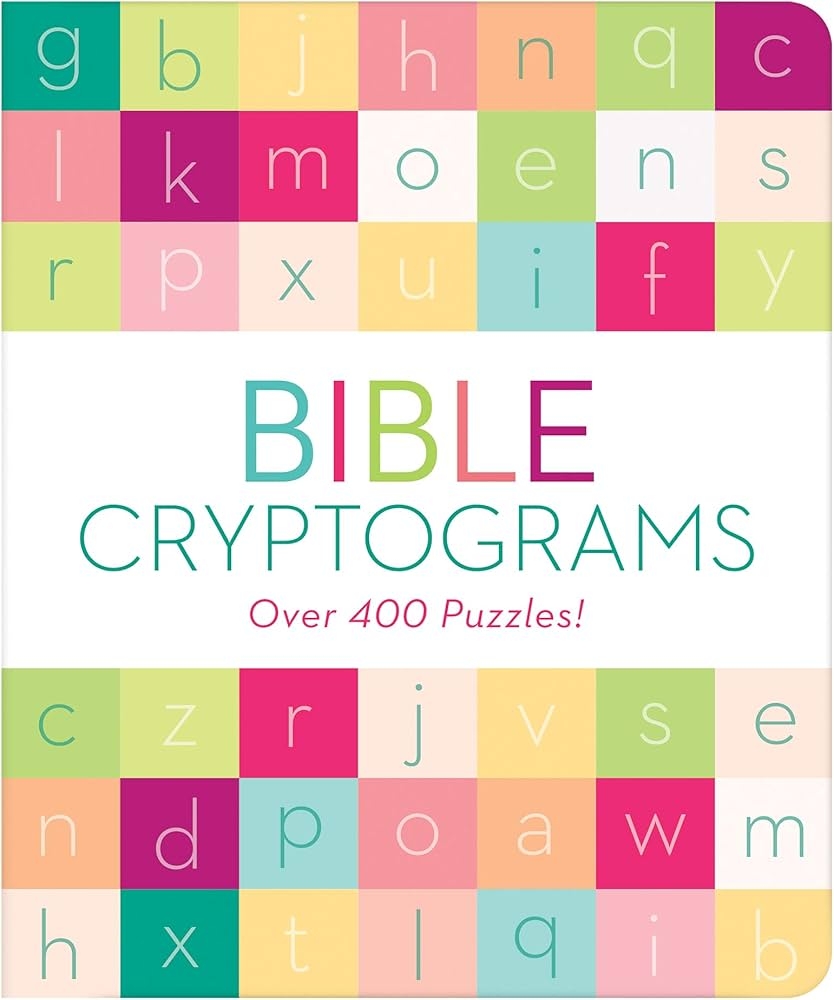 Bible Cryptograms Compiled By Barbour Staff 9781643527338 Amazon Books