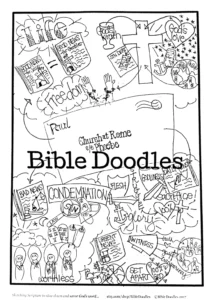 Bible Doodle Study Packet For Romans 1 2 Etsy