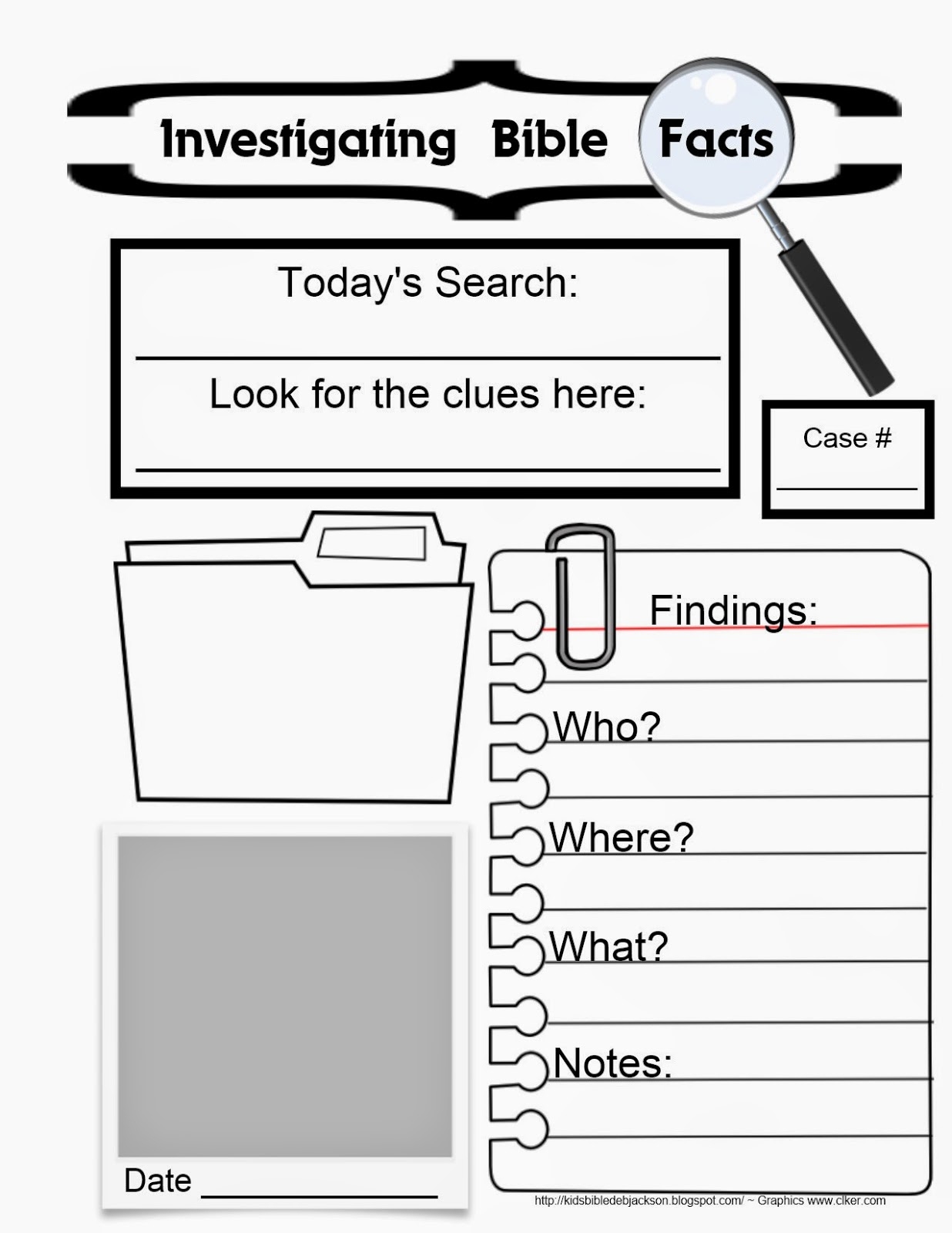 Printable Bible Facts