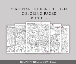 Bible Hidden Picture Hidden Pictures Faith Based Worksheet Christian Activity Christian Coloring Christian Puzzle Christian Printable Etsy Canada