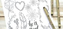 Bible Journaling When You Are Not Artistic Plus A Free Printable Scribbling Grace