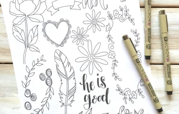 Bible Journaling When You Are Not Artistic Plus A Free Printable Scribbling Grace