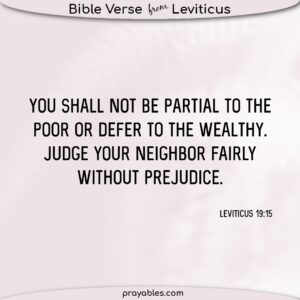Bible Leviticus 19 15 Prayables