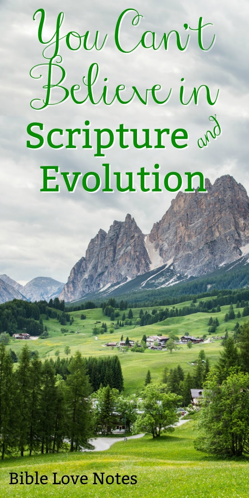 Bible Quotes About Evolution