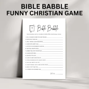 Bible Mad Gab Game Bible Games For Adults Teens Youth Seniors Kids Bible Mad Lib Printable Digital Download Christian Games Etsy Israel