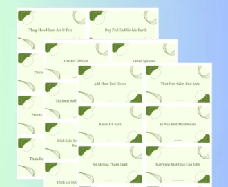Bible Mad Gab Instant Download Etsy
