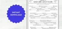Bible Mad Libs Game Printable Sunday School Activity instant Download Etsy