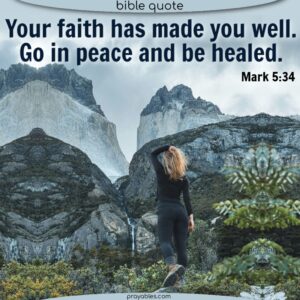Bible Mark 5 34 Prayables