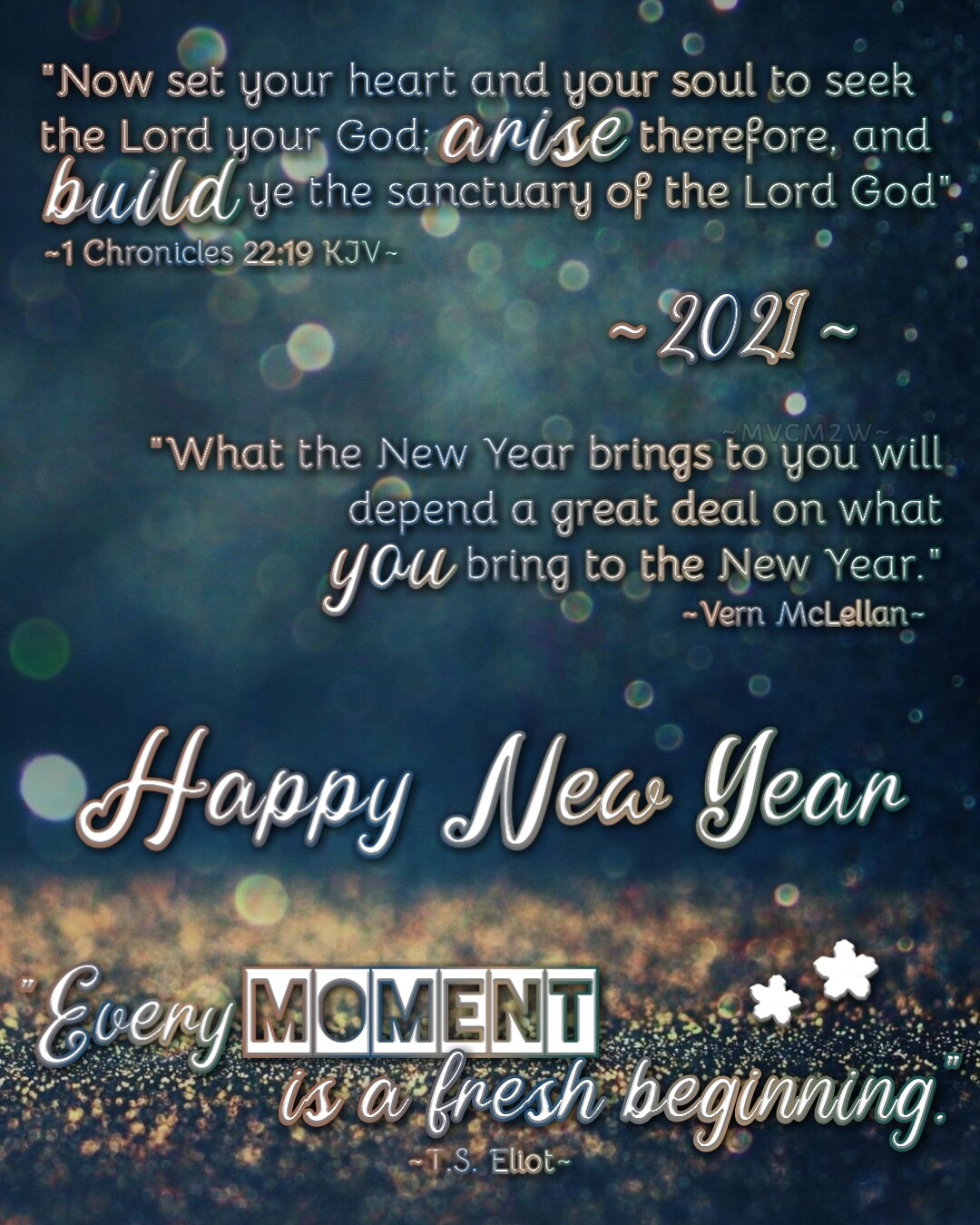 Bible Quote For The New Year