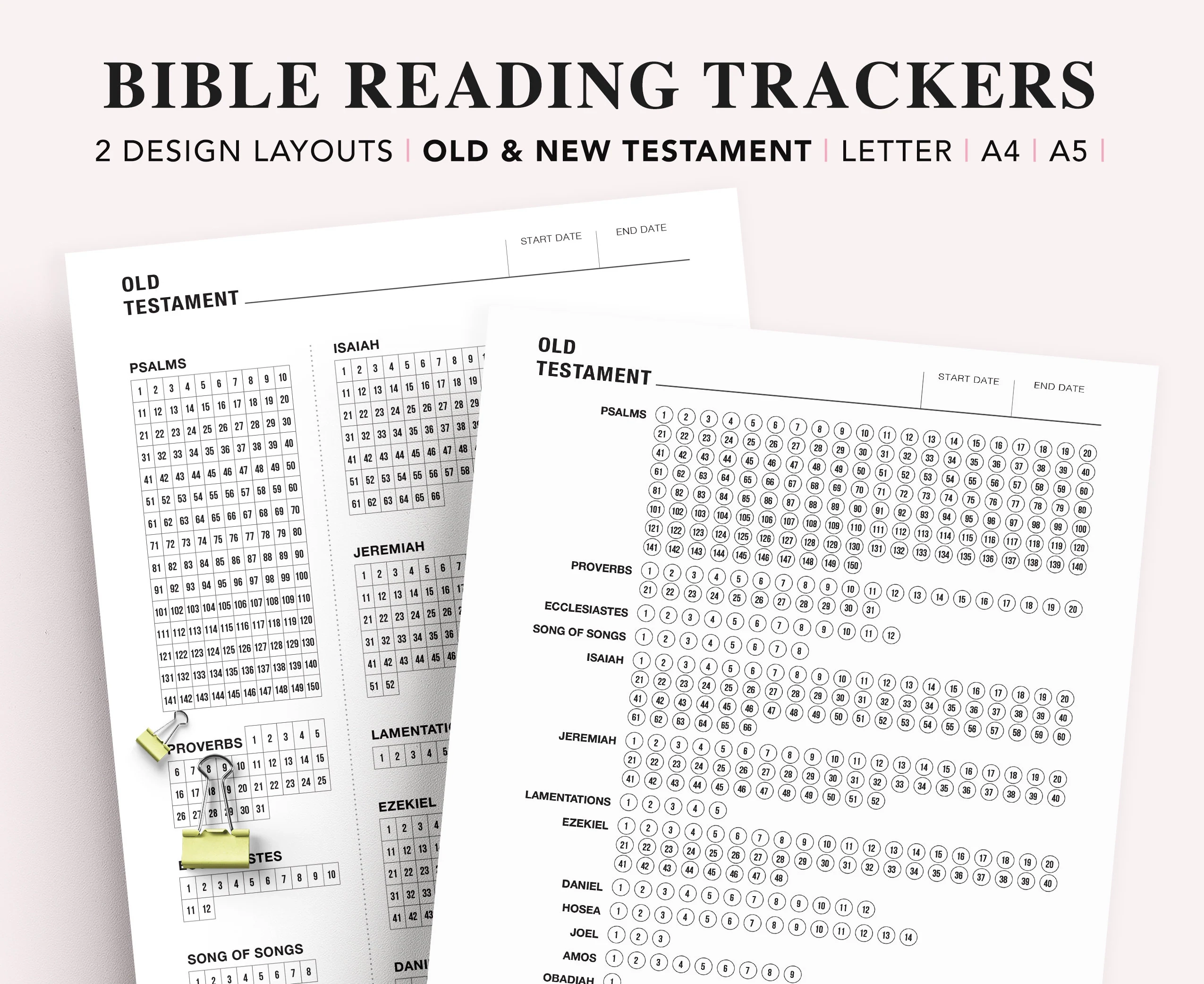 Bible Reading Tracker Printable Pdf