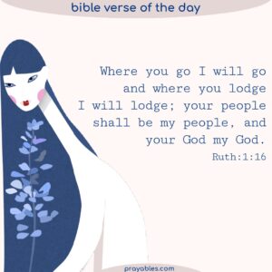 Bible Ruth 1 16 Prayables