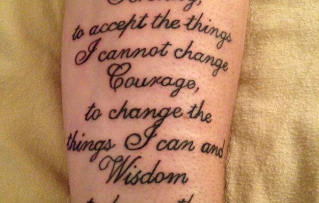 Bible Scripture Forearm Tattoos