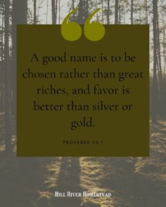 Bible Scriptures On Money Management 130 Verses For Living Simply And Faithfully Hill River Homestead