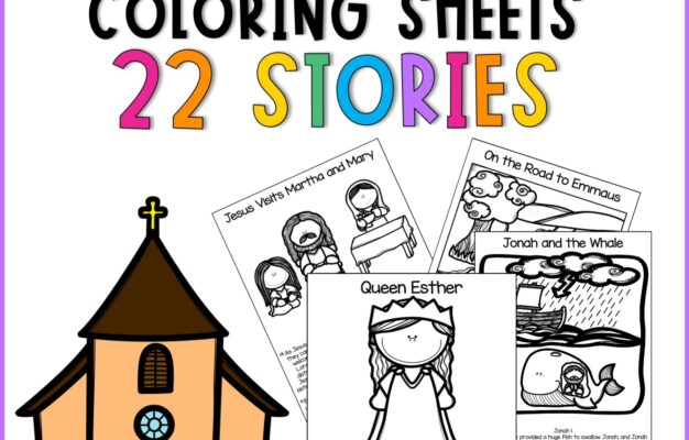 Bible Story Coloring Pages Made By Teachers
