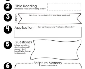 Bible Study Guide For Kids FREE Printable Wildly Anchored Faith Family Homeschool