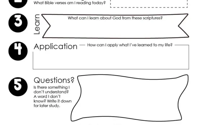 Bible Study Guide For Kids FREE Printable Wildly Anchored Faith Family Homeschool