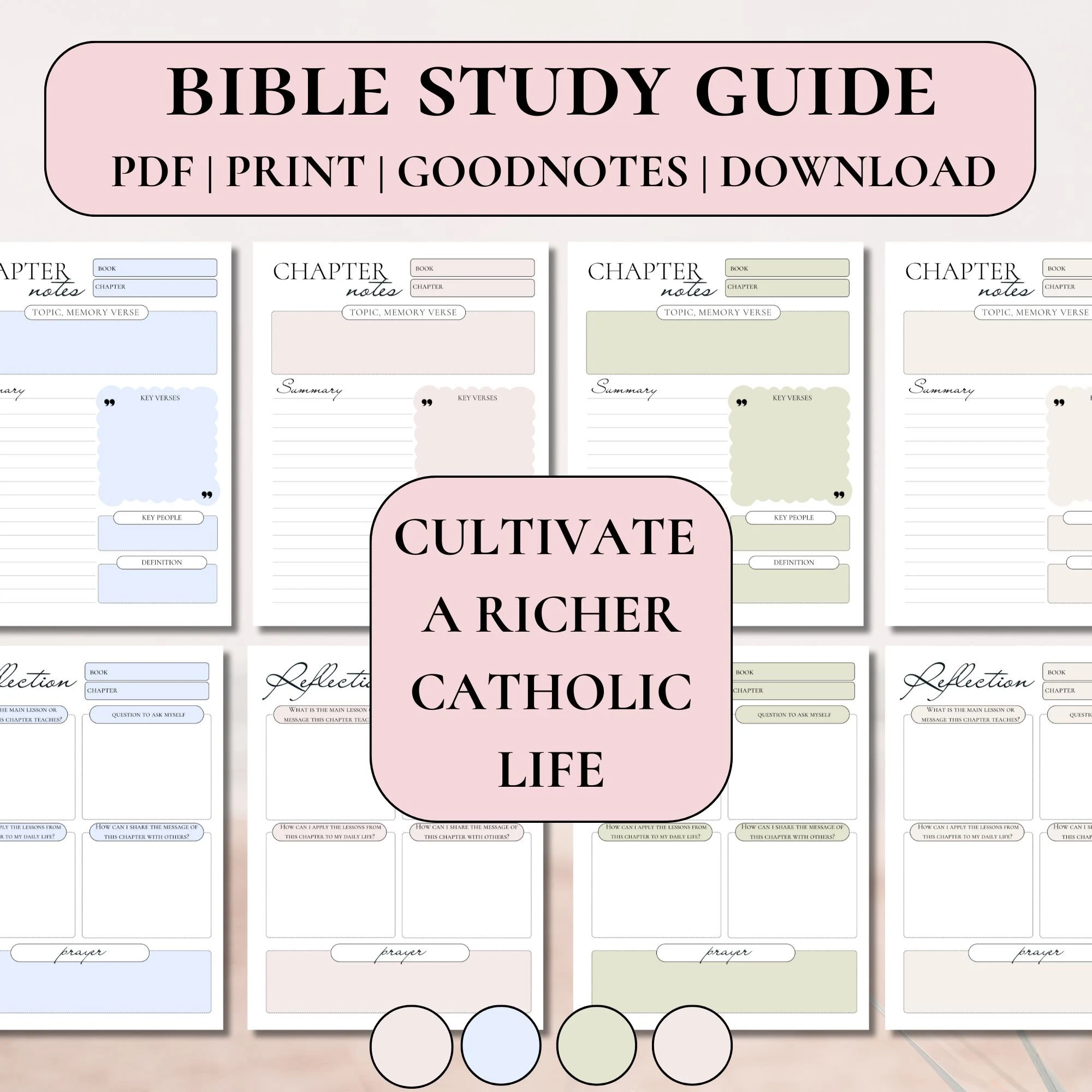 Bible Study Guide Printable Bible Study Template Wisdom Bible Study Supplies Lessons Bible Character Love Like Jesus Loves You Catholicism Etsy