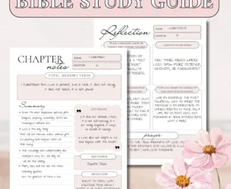 Bible Study Guide Printable Bible Study Template Wisdom Bible Study Supplies Lessons Bible Character Love Like Jesus Loves You Catholicism Etsy