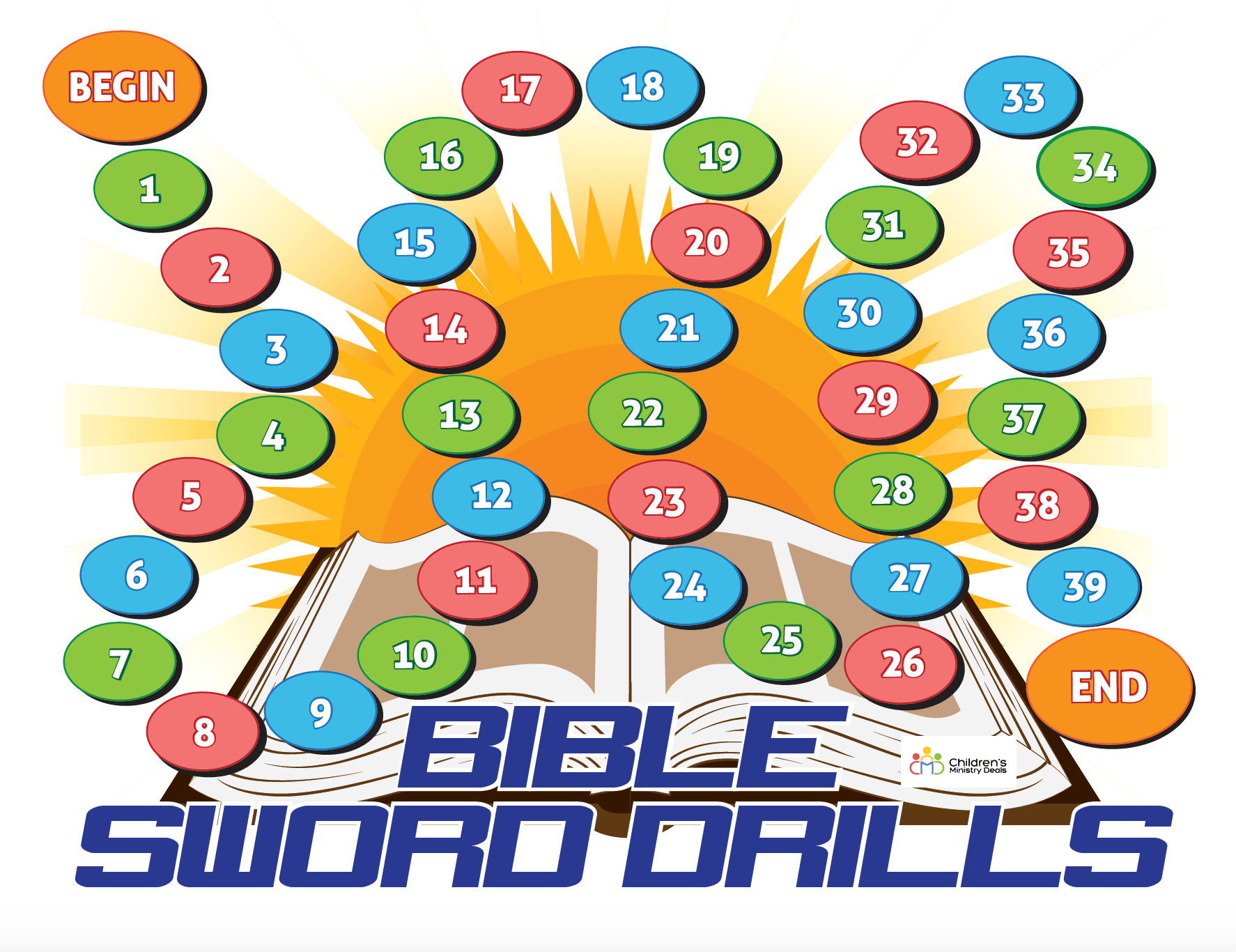Bible Sword Drills Game For Kids Children s Ministry Deals