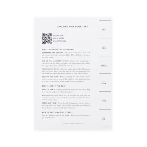 Bible Tabs Hosanna Revival