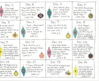 Bible Verse Advent Cards FREE PRINTABLES Happy Home Fairy
