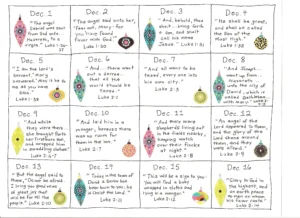 Bible Verse Advent Cards FREE PRINTABLES Happy Home Fairy