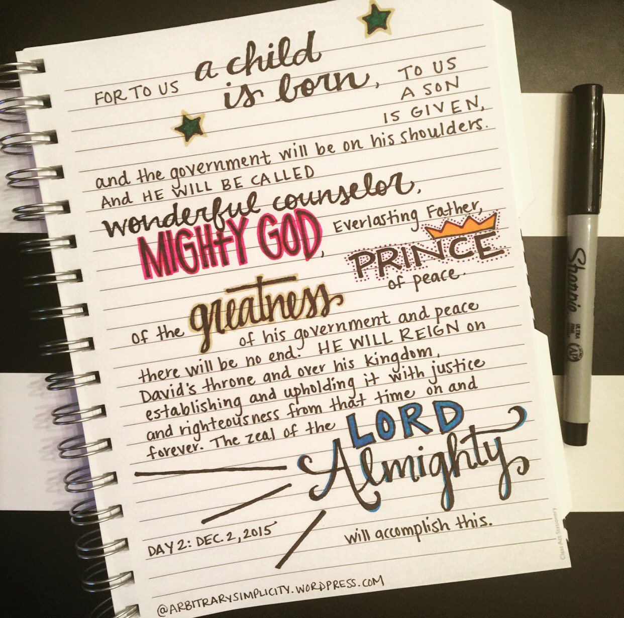 How To Write A Bible Quote