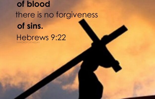 BIBLE VERSE BIBLE QUOTE CROSS MESSAGE THE BLOOD OF JESUS THE WORD FOR THE DAY