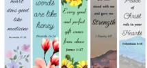 Bible Verse Bookmarks Printable Bookmarks Scripture Bible Markers Etsy Hong Kong