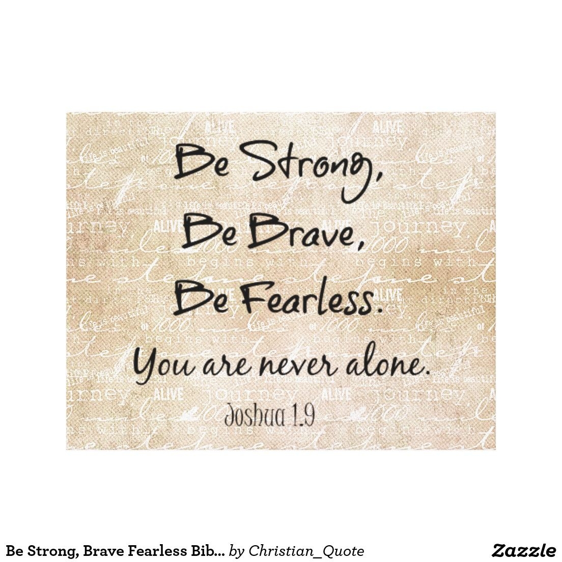 Bible Verse Canvas Art Prints Zazzle