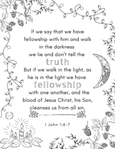 Bible Verse Coloring Pages For Adults Free Printables