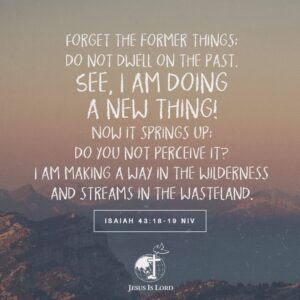 Bible Verse Forget The Former Things Printable