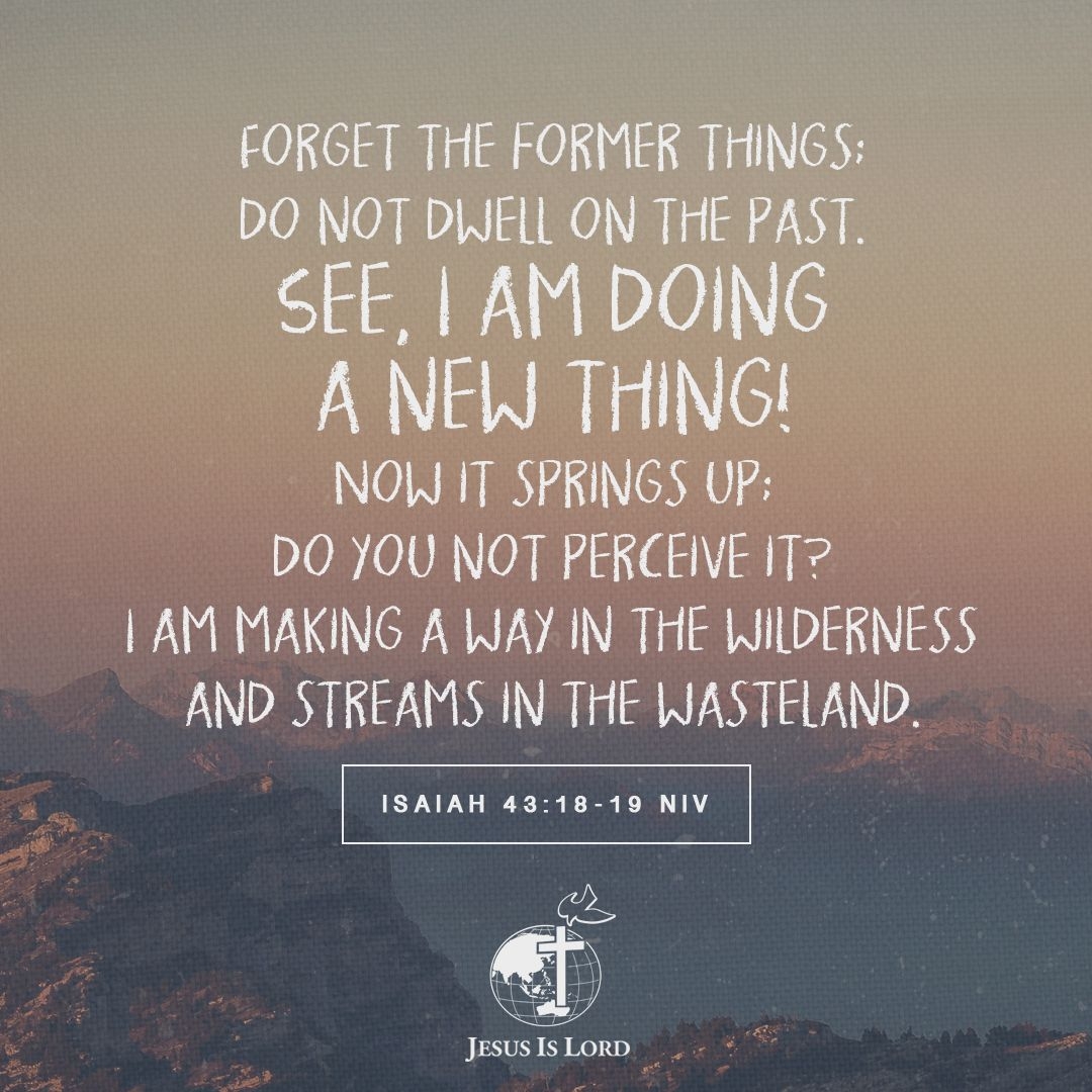 Bible Verse Forget The Former Things Printable
