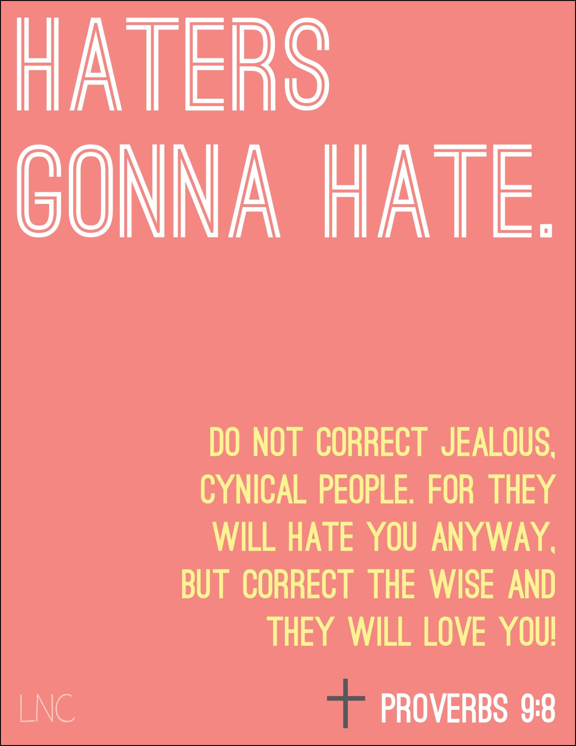 Bible Verse Images For Haters