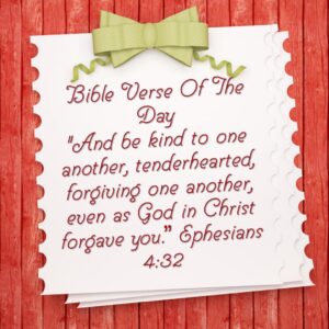 Bible Verse Of The Day Forgiveness Leads To Blessings LSW Ministries No One Left Behind