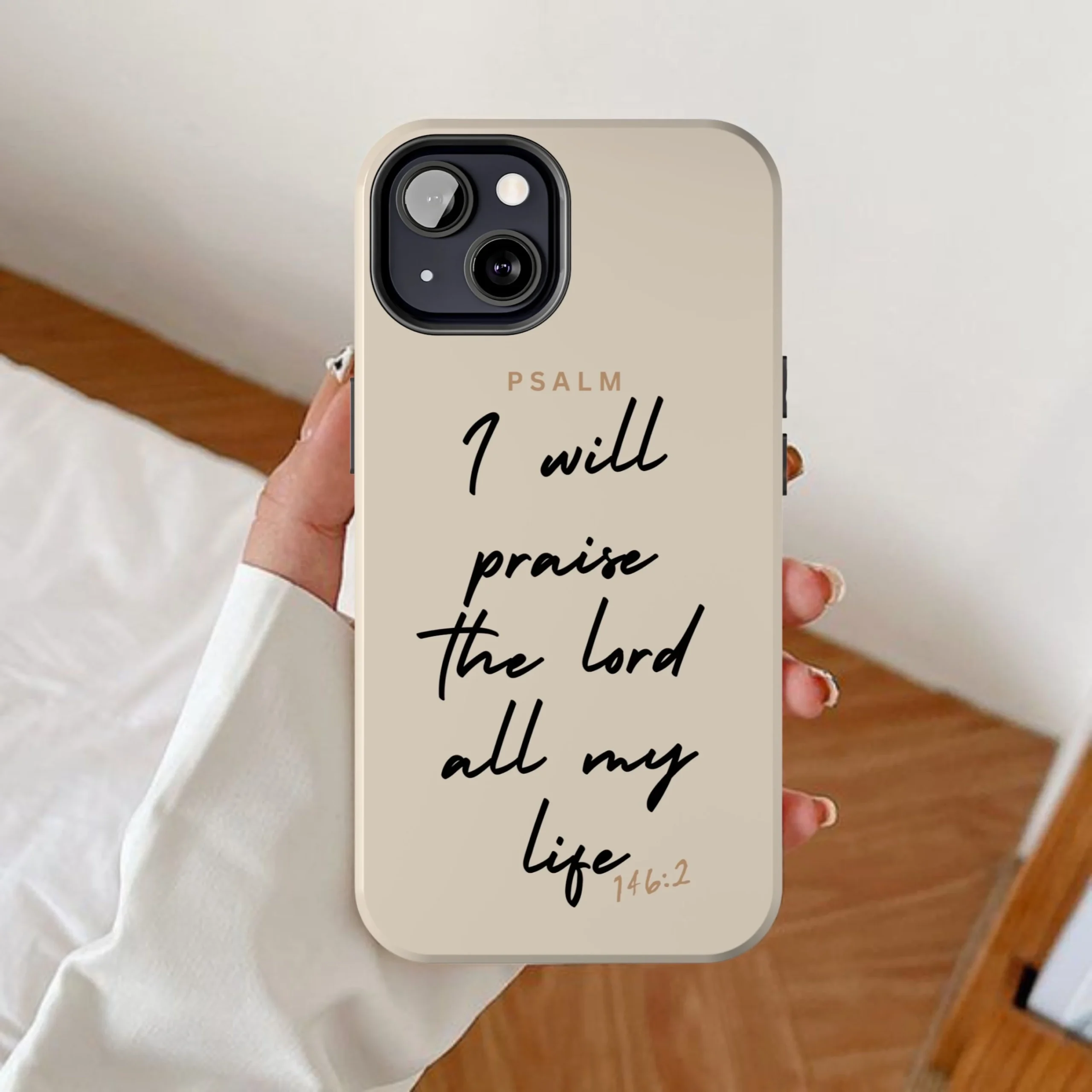 Bible Verse Phone Case I Will Praise The Lord All My Life Quote Best Gift For Catholic Faith Christianity IPhone Cases Religious Design Etsy